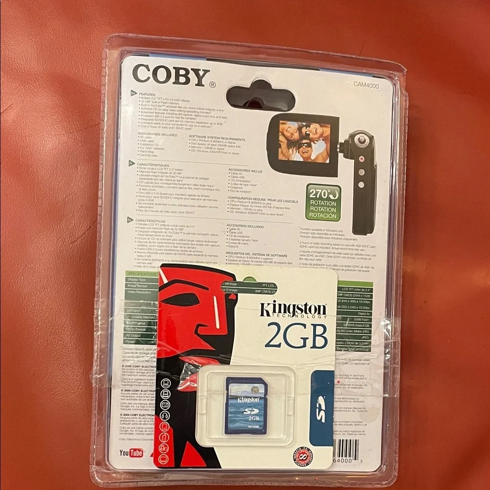 Coby Snap Digital Camcorder - Picture 2 of 3